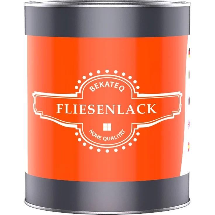 BEKATEQ BE-713 Fliesenlack 10l Platingrau glänzend – Bild 3