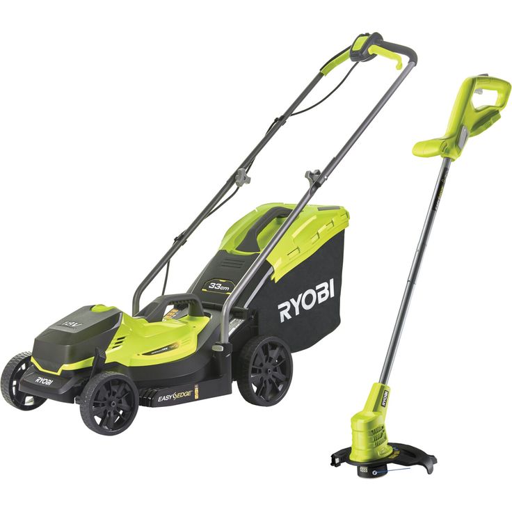 Ryobi Akku-Rasenmäher und -trimmer RLM1833BLT1825M 18 V mit Akku, bis 250 m² - Preisvergleich