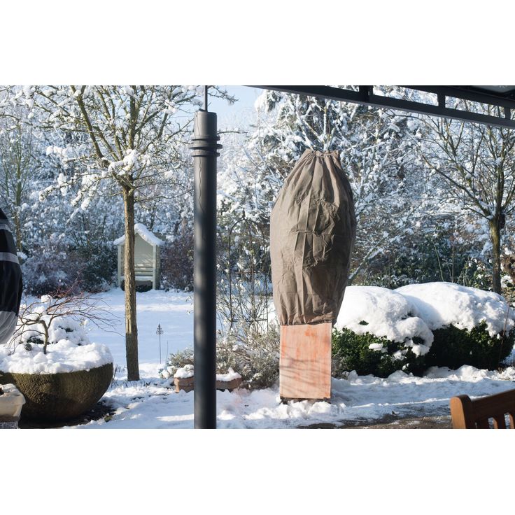 Videx Winterschutz Thermomantel 250 x 120 cm stein
