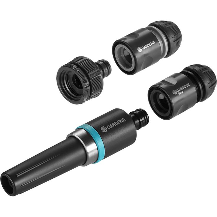 Gardena Gartenspritzen-Set 'EcoLine' 13-33,3 mm (1-5/8'') schwarz