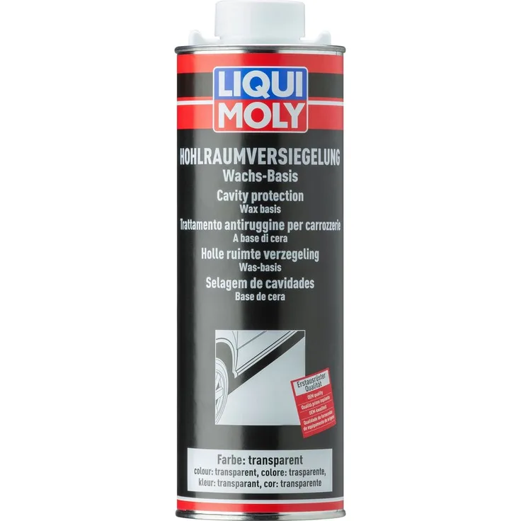 LIQUI MOLY 6116 Hohlraum-Versiegelung Hohlraumversiegelung transparent 1 Liter