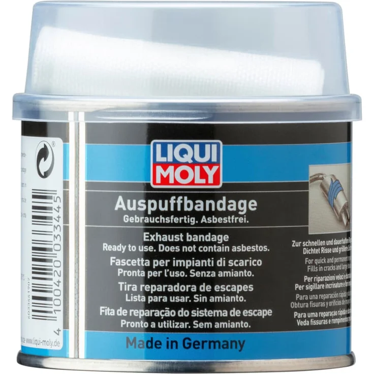 LIQUI MOLY 3344 Auspuffbandage Auspuff Reparatur Auspuff-Bandage Dichtband 1m – Bild 1
