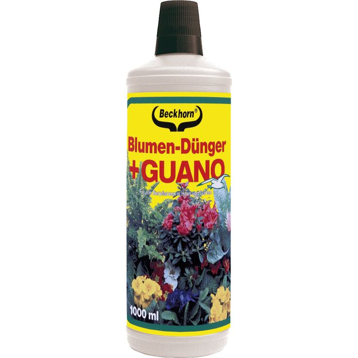 Aktion Blumendünger mit Guano 1l