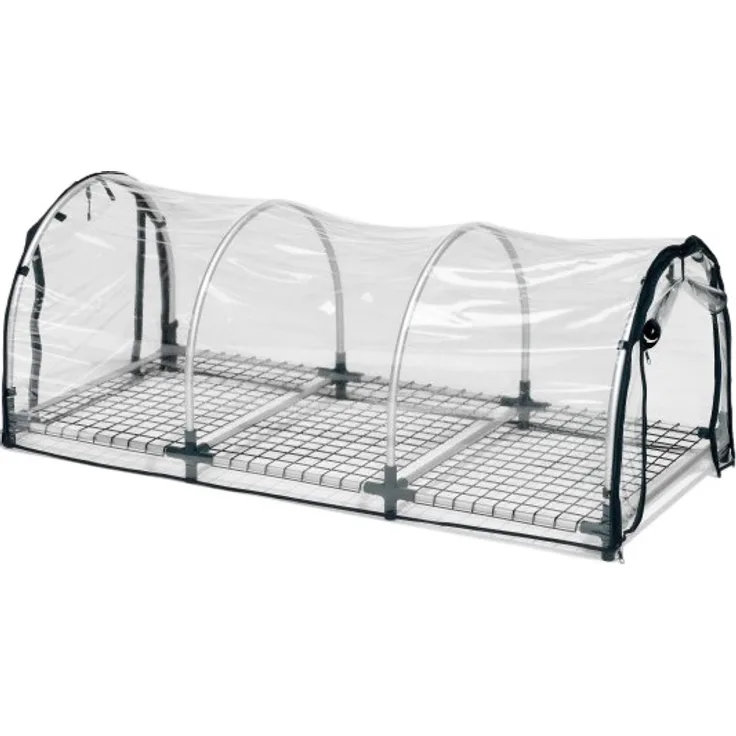 Bio Green Jumbo Frühbeet Anzuchtstation ohne Heizmatte 130 x 60 x 50 cm