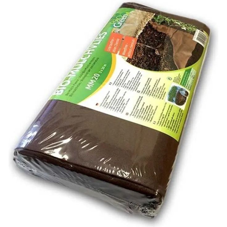 Bio Green Mulch Vlies 10 x 3,0m 70 g/m² braun