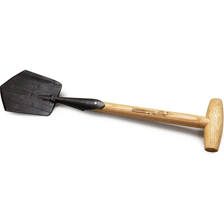 Krumpholz, Campingspaten, Stiellänge 45cm, Eschen-T-Stiel