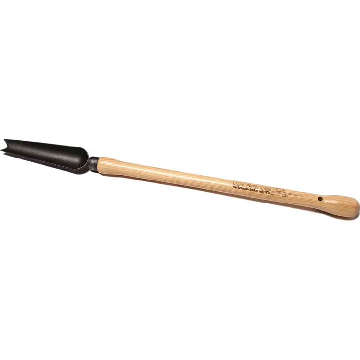 Krumpholz Unkraut- und Jätekelle (geschmiedet) mit Eschen-Knopf-Stiel (48 cm)