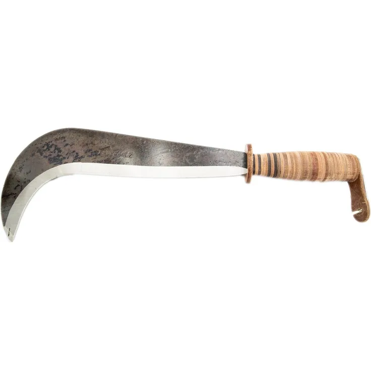 Krumpholz Schweizer Gertl mit Ledergriff und Handschutz