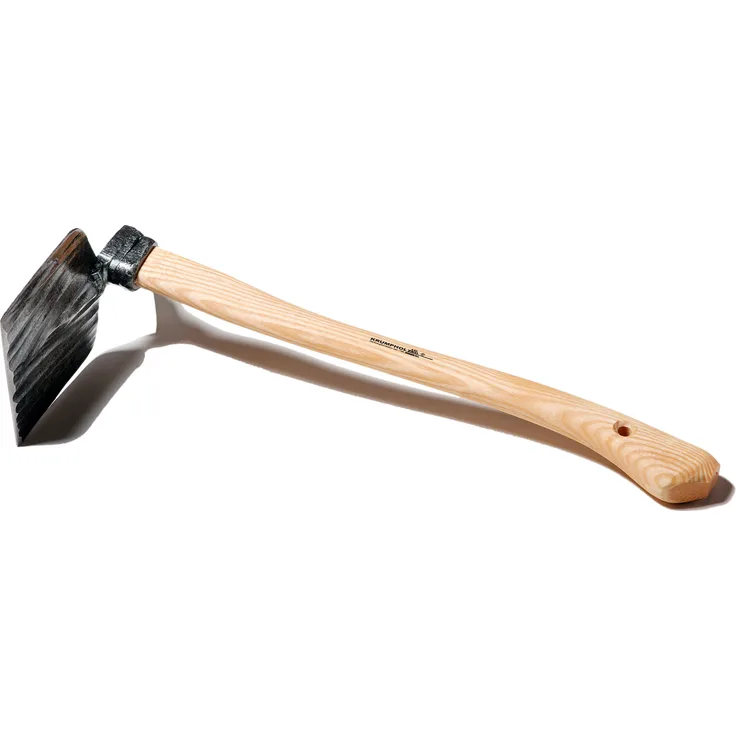 Krumpholz Handhacke, Regensburger Form, mit Eschen-Kuhfußstiel (48 cm)
