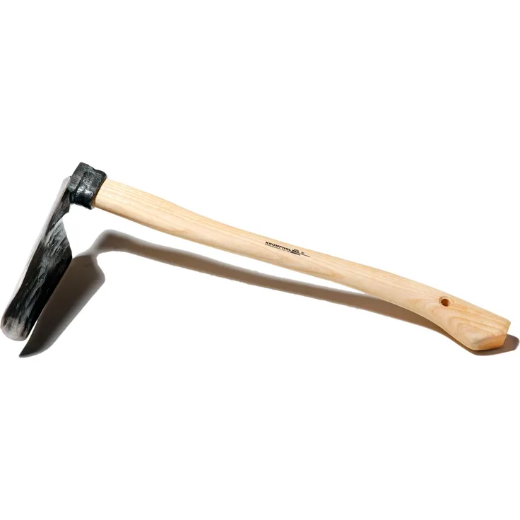 Krumpholz Handhacke, oval, mit Eschen-Kuhfußstiel (54 cm)
