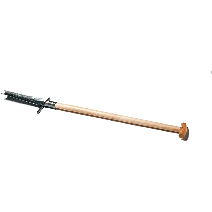 Krumpholz Unkrautstecher aus einem Stück Stahl, handgeschmiedet mit Tritt und Eschen-T- Stiel (85 cm) - Preisvergleich