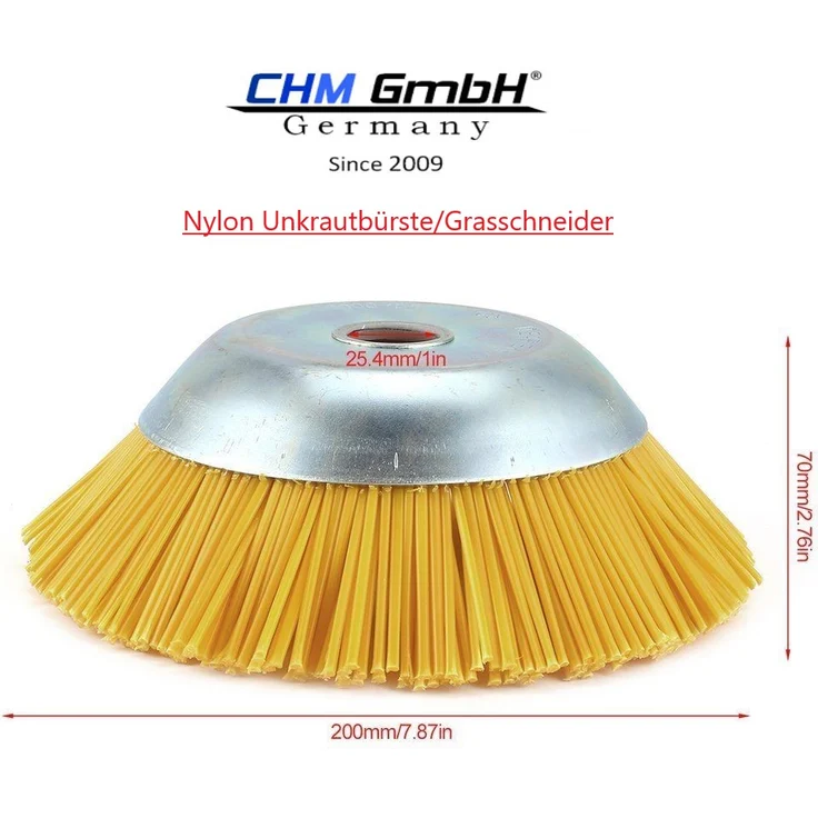 CHM GmbH leichte Unkrautbürste Motorsense Freischneider 0,8-1 PS Grasschneider – Bild 1