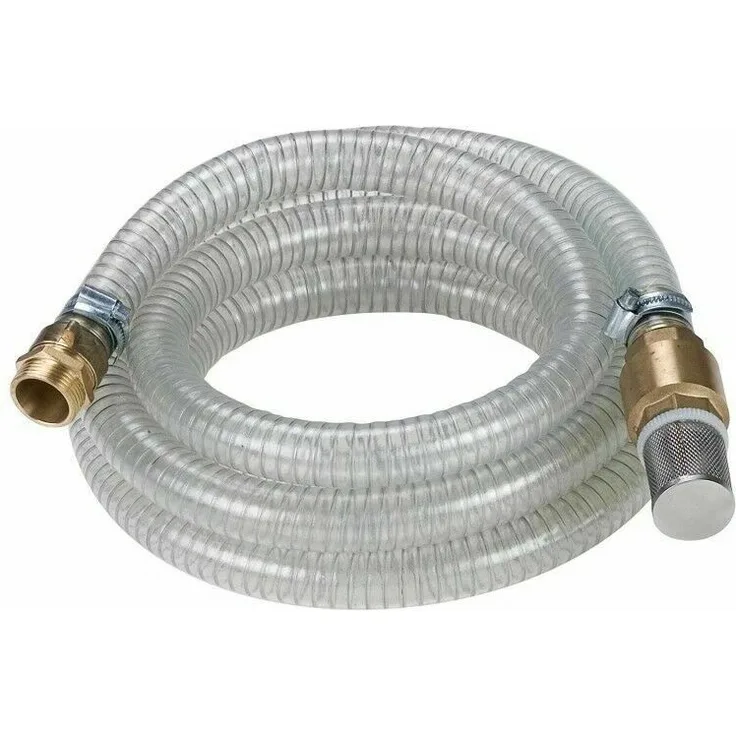 CHM GmbH 1 Zoll Saugschlauch 7 Meter mit Filterkorb Ansauggarnitur Pumpe