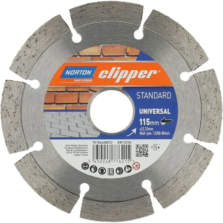 Norton Clipper Diamantscheibe Standard Universal