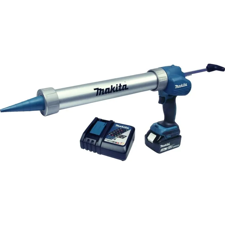 Makita DCG180ZX Akku-Kartuschenpistole mit Akku 5 Ah und Ladegerät