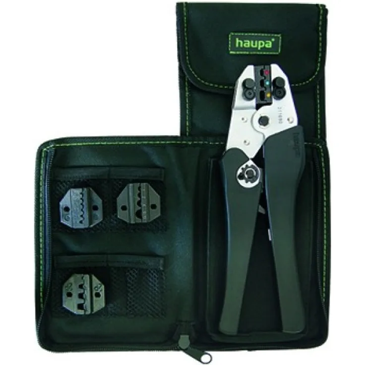 Haupa CRIMPZANGE + EINSÄTZE 211692 (SET X-CRIMPPLUS)