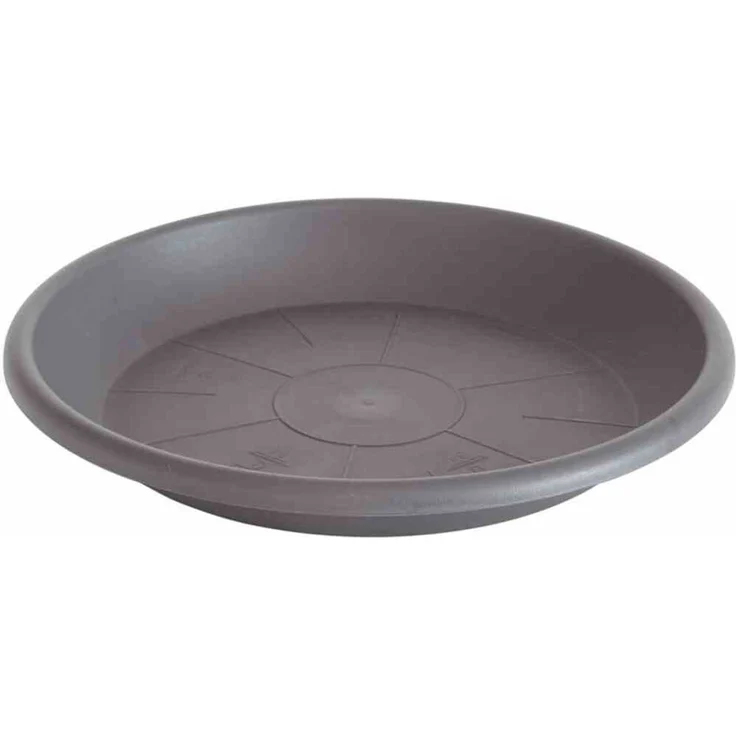 Untersetzer Ø 44 cm, anthrazit zu Siena Garden Topf Cilindro Ø 45 cm – Bild 1