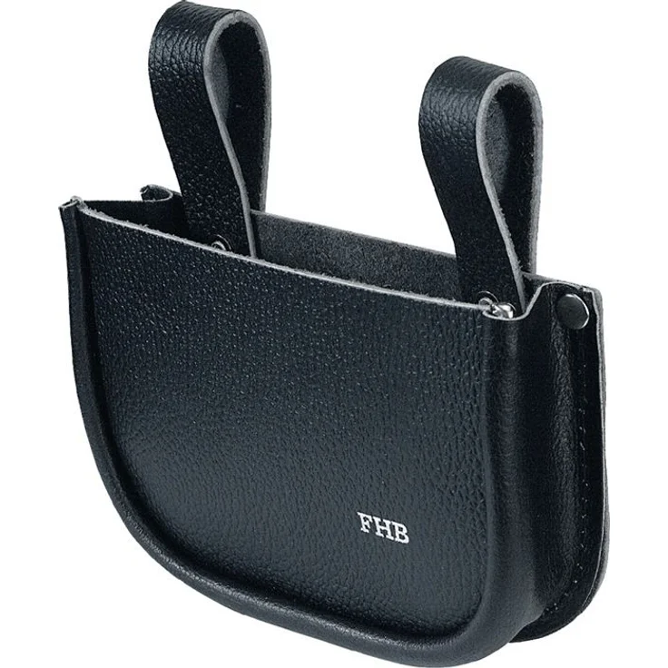 Nageltasche,einfach FRANZ ca.B18xH12xT4cm schwarz Leder FHB VE: 5 - Preisvergleich
