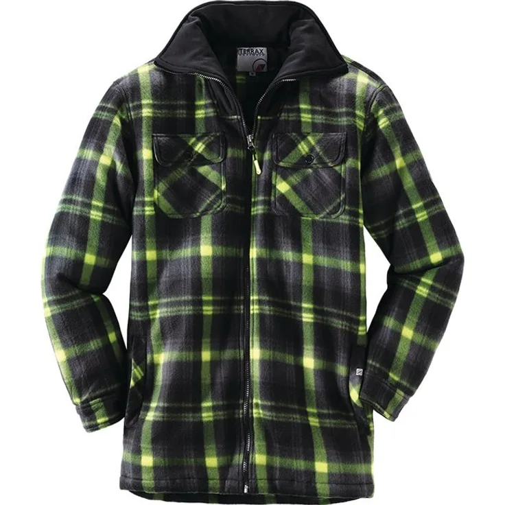 Thermohemd Terrax Workwear Gr.XL schwarz/limette TERRAX