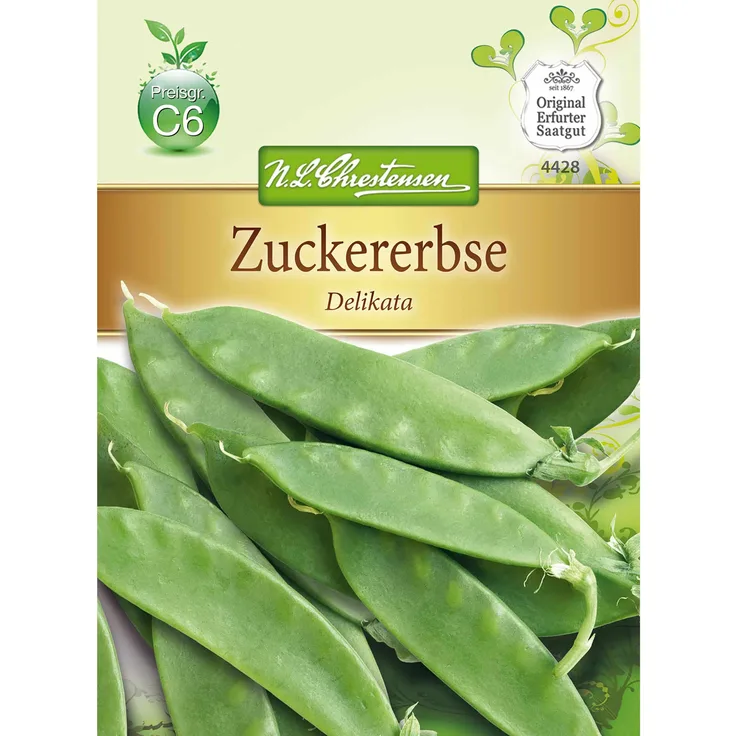 N.L. Chrestensen Zuckererbsen Delikata