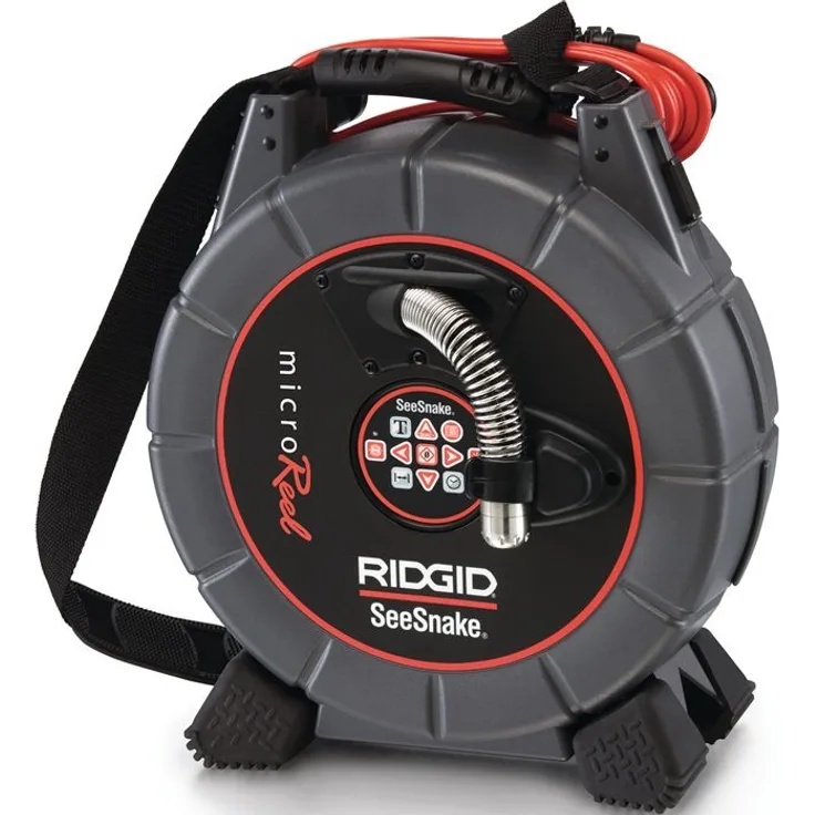 Inspektionskamerasystem SeeSnake microReel Kabel-L.30m Kamerakopf-D.25mm RIDGID
