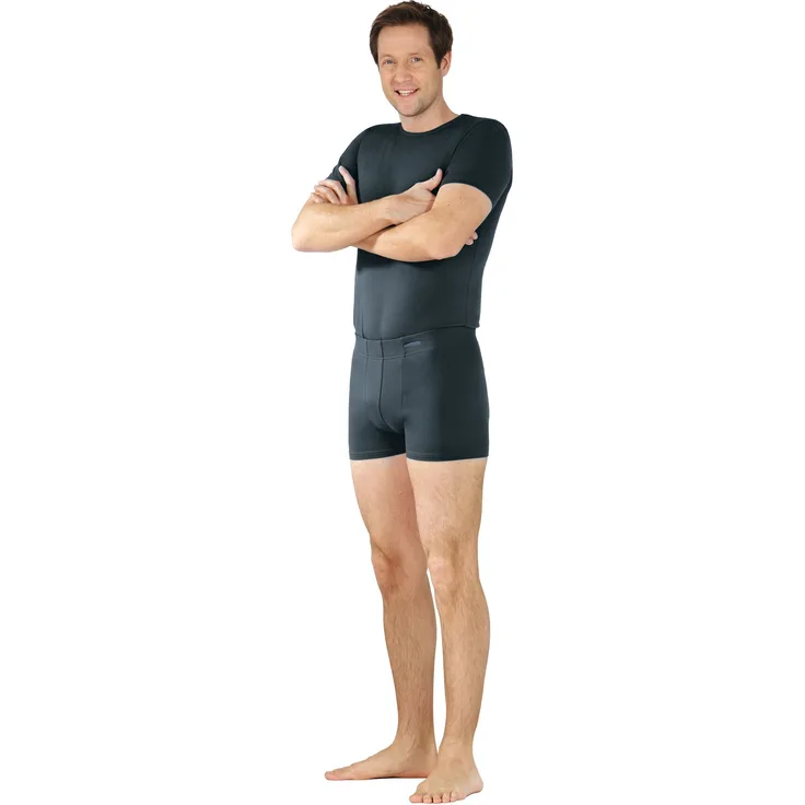 Funktionsunterwäsche Shorts 190 g-m² grau Größe M