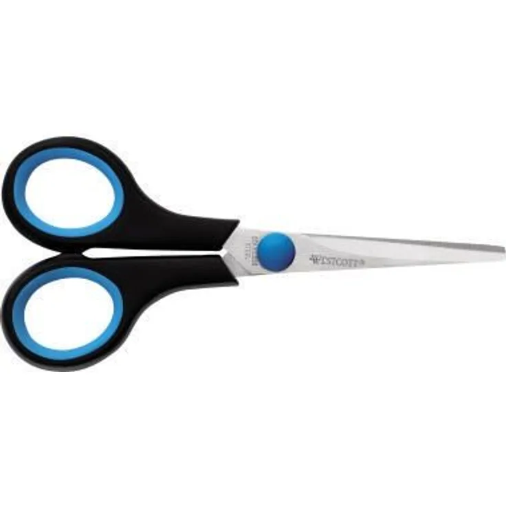 Westcott Schere Easy Grip E-30252 00 13cm Linkshänder blau