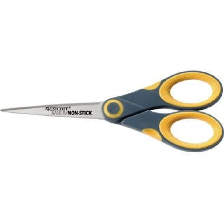 Westcott Schere Titanium Non Stick E-3367000 Softgrip 18cm – Bild 1