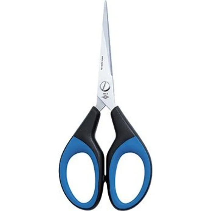 WEDO Schere 9896 5,5Zoll 15,2cm Edelstahl Gummigr iff Softcut