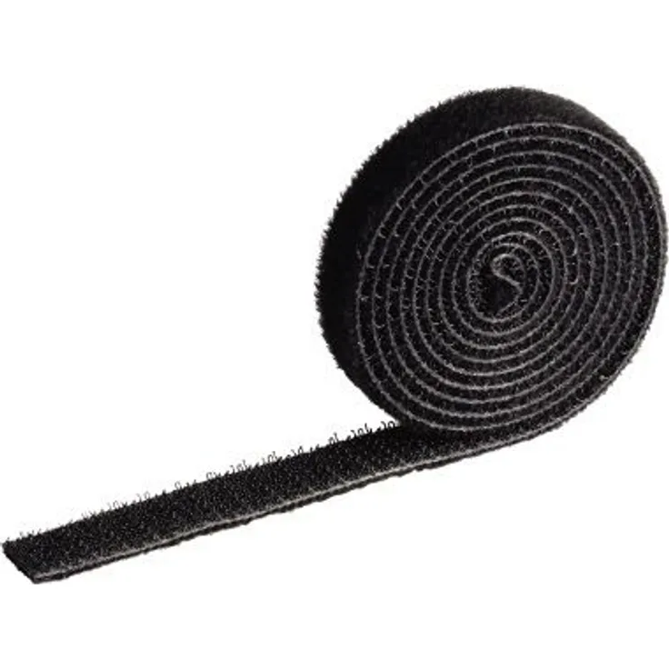 DURABLE Kabelbinder CAVOL INE GRIP 10 503101 Klett 10mm schwarz