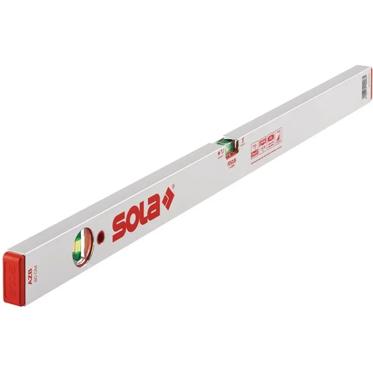 Wasserwaage AZB 200cm Alu.silber 0,5 mm/m 0,50 mm/m SOLA