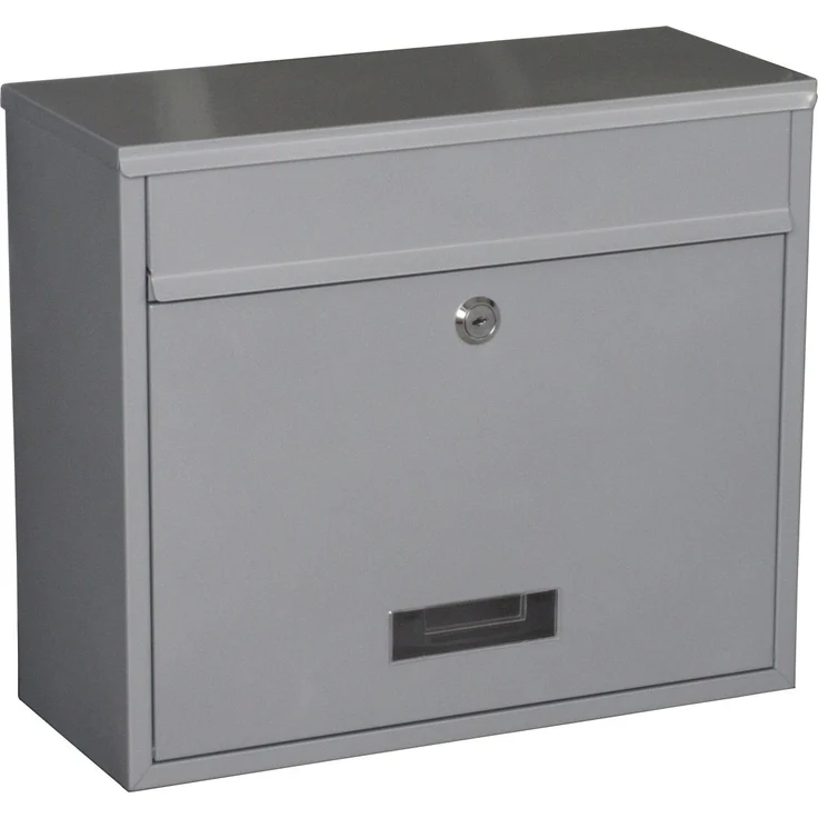 Primaster Briefkasten Liba silber 36 x 31 x 15.2 cm