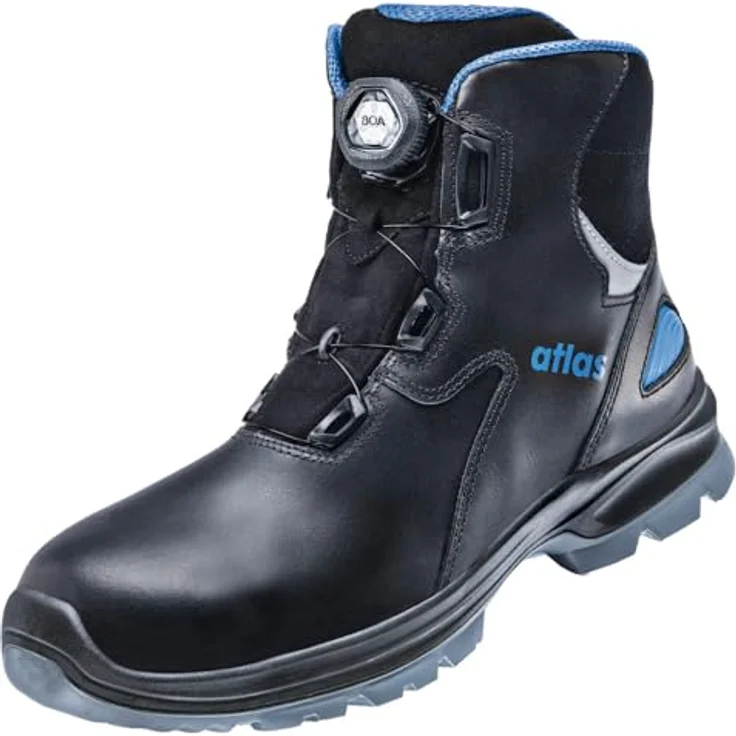 Atlas SL 9845 XP BOA ESD S3, knöchelhoher Sicherheitsschuh aus wasserdichtem Rindleder, Weite 12, Größe 44 – Bild 2