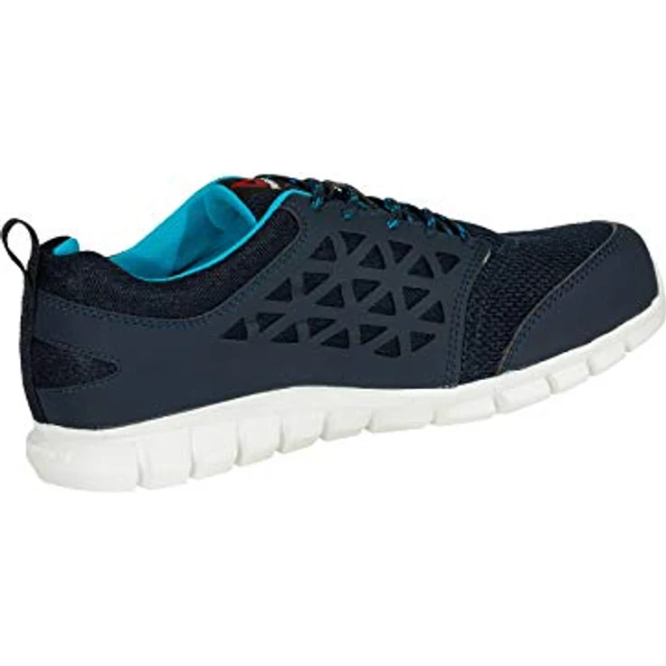 Reebok Excel Light, Sicherheitsschuh mit Aluminium-Zehenschutzkappe, metallfrei, atmungsaktiv, schwarz – Bild 4