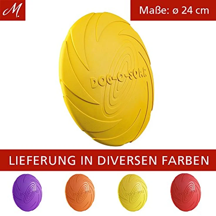 Trixie Dog Disc Naturgummi ø 24 cm – Bild 2