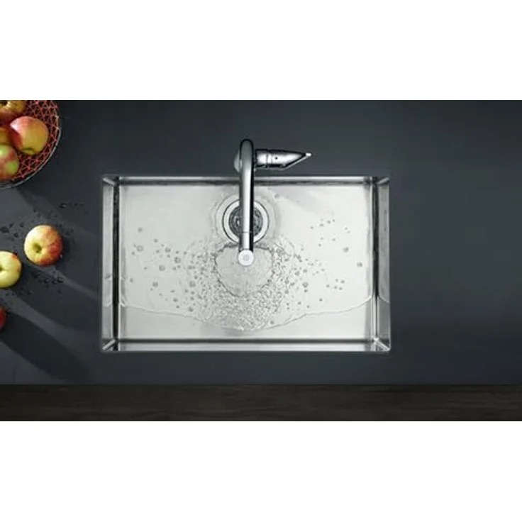 Hansgrohe Metris Select M71 Küchenmischer Select 320 1jet, Ausziehauslauf mit sBox, Chrom, schwenkbar 110°/150°, SoftStart-Funktion – Bild 2