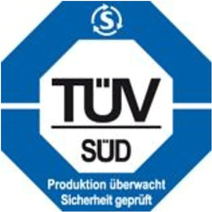 VARIOFIT Stapelkarre 250 kg mit Kufe, Stahlrohrkonstruktion, Gleitkufen, luftbereift, RAL 5010 enzianblau – Bild 4
