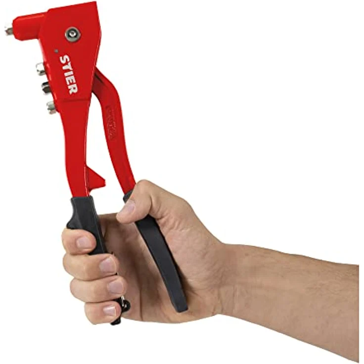 STIER Blindnieten-Satz mit Handnietzange und Blindnieten 201-teilig – Bild 3