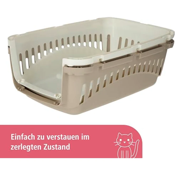 Kerbl Transportbox Expedion taupe/creme – Bild 3