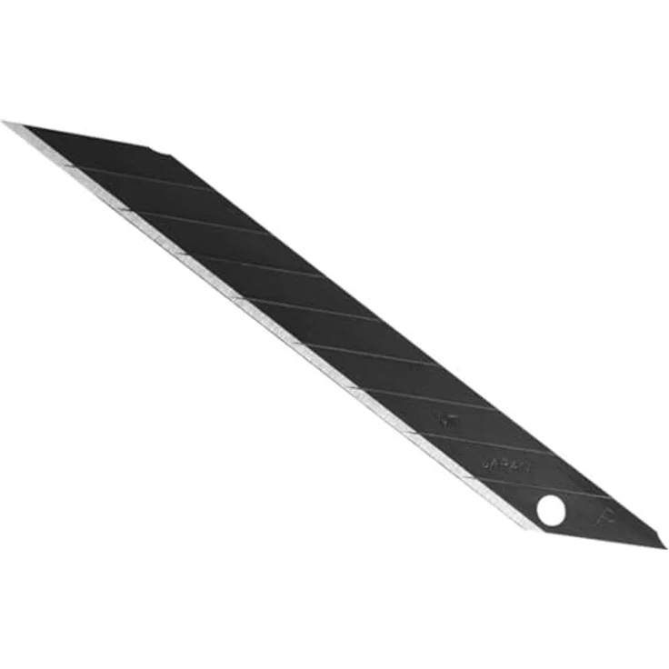 NT Cutter BA15P, Extrascharfe Präzisionsklingen, 9 mm, 30 Grad, Schwarz, 10 Klingen/Packung – Bild 3