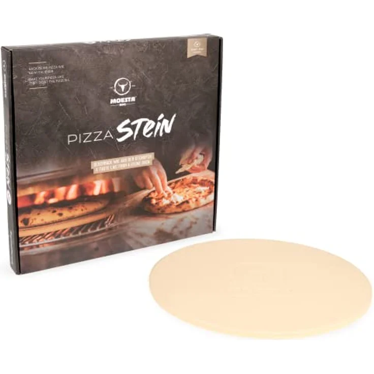 Moesta BBQ Pizzastein mit Stier - 36,5 cm – Bild 2
