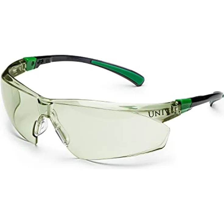 UNIVET Schutzbrille 506UP EN166, EN170, EN172, wrap-around Scheibe mit Vanguard PLUS-Beschichtung, verstellbarer Bügel, Gewicht 25g