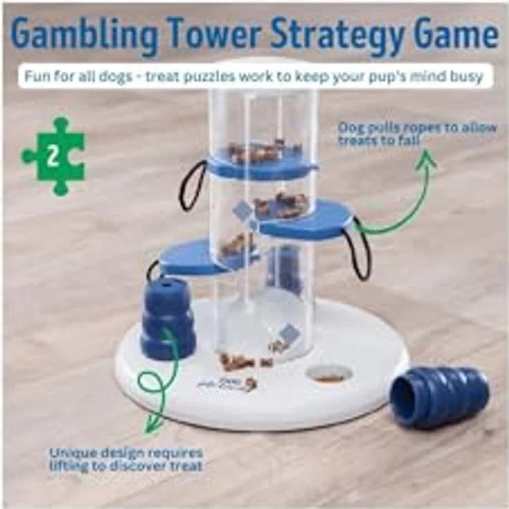 Trixie Dog Activity Gambling Tower, ø25cm/27cm – Bild 6