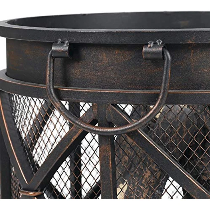 tepro 1127 ''Gracewood'' Fire Basket - Bronze (12-Piece) – Bild 3