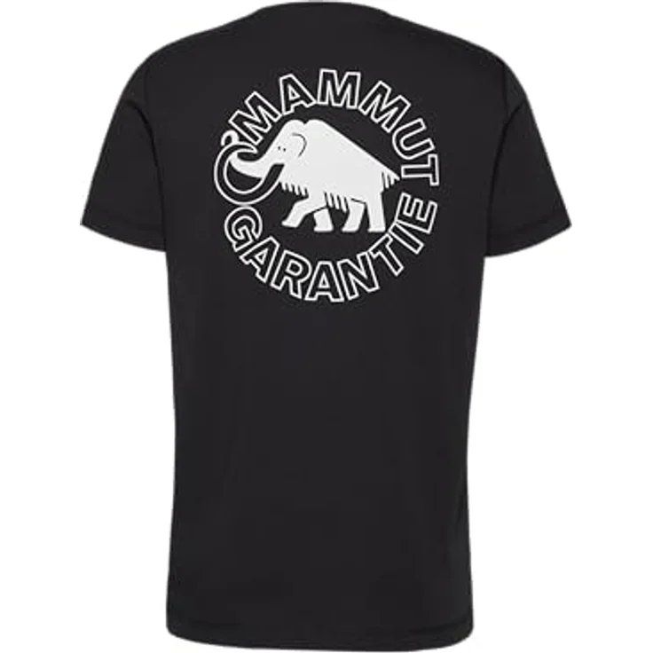 Mammut Herren Core T-Shirt, Schwarz, 100% Baumwolle, Regular Fit, atmungsaktiv und bequem für Outdoor-Aktivitäten – Bild 6