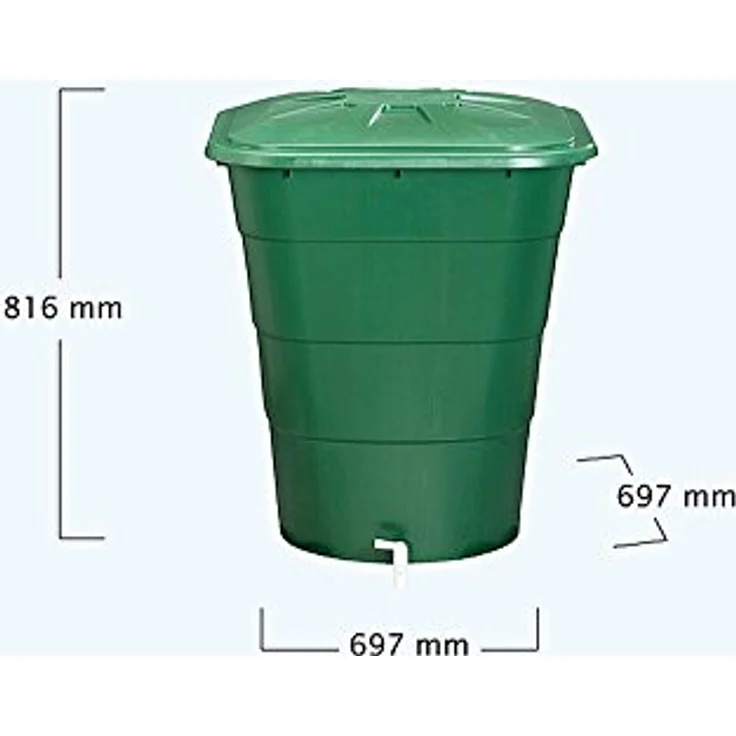Garantia Regentonne eckig 203 Liter (501205) – Bild 2
