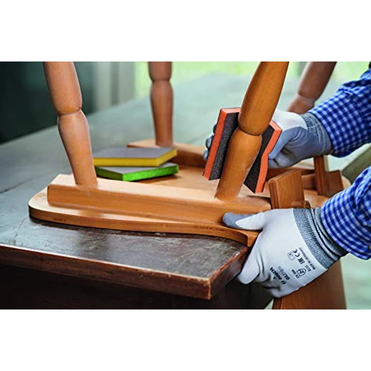Bosch Professional Schleifschwamm S473 Best for Contour Fein (Holz, Kunststoff und Metall, 98 x 120 x 13 mm, Zubehör Handschleifen) – Bild 6