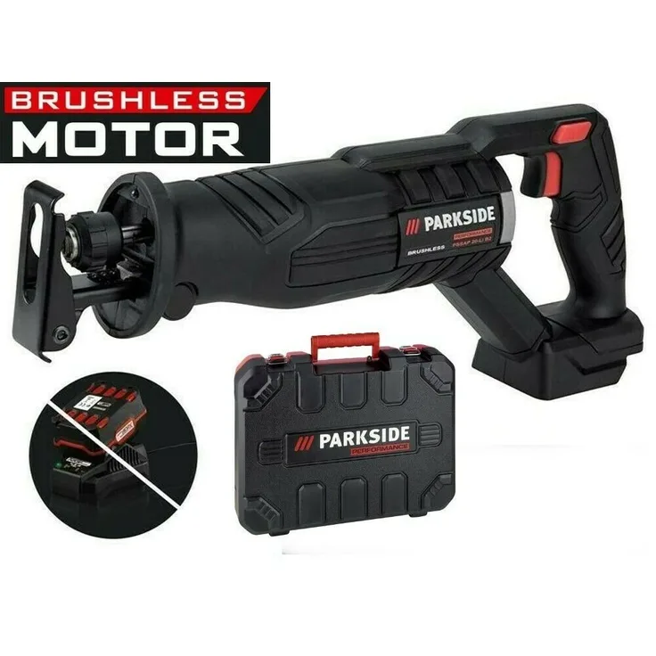 PARKSIDE PERFORMANCE® Akku-Säbelsäge PSSAP 20 -X 20V Team, Brushless Motor, 20 V, ohne Akku u. Ladegerät
