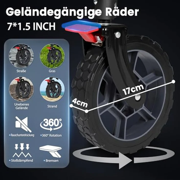 Sekey XXL Plus Bollerwagen Geländetauglich, faltbar, 200L, 200KG Tragkraft, patentiertes Klappsystem, anthrazit – Bild 2