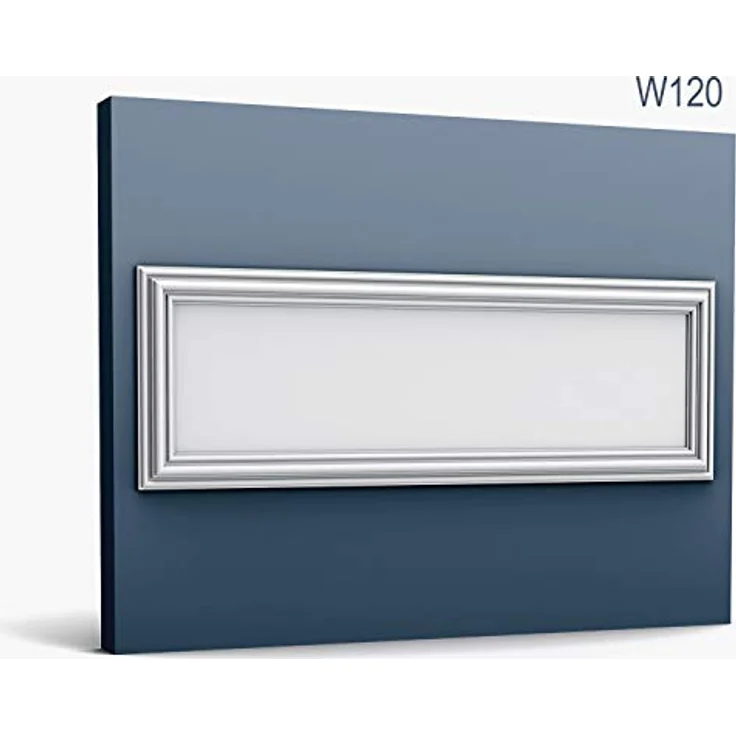 Orac Decor 3D Paneele W120-box AUTOIRE, 4 Paneele vor grundiert, Polyurethan Hartschaum, 150 cm x 50 cm x 3,2 cm, für Innen- und Außenbereich – Bild 3